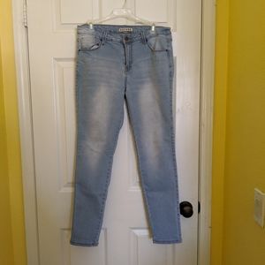 High-Waisted Skinny Jeans